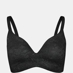 NWT KNIX Black Lace Wingwoman Contour Bra Size 0